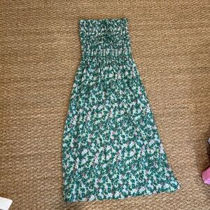 Floral Smocked Maxi Dress